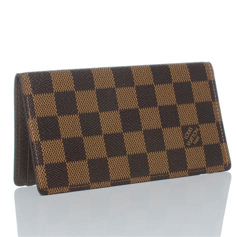 louis vuitton black check wallet|Louis Vuitton Checkbook Wallets for Women for sale .